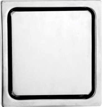 Phễu thoát sàn PT-05 SUS 304 (120x120) D60- D 90