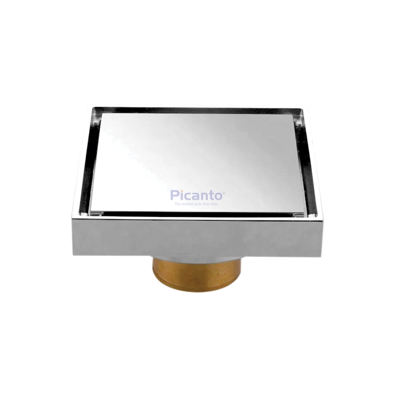 Phễu thoát sàn  PT S- 01 SUS 304 ( 120x120) D60-D 90