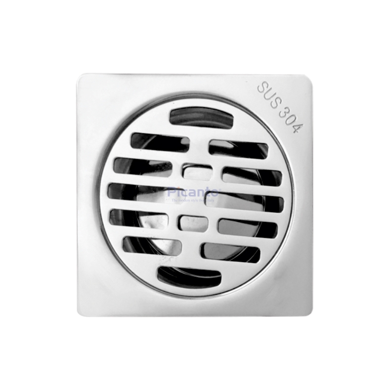Phễu thoát sàn  PT S- 04 SUS 304 ( 150x150) D60-D 90