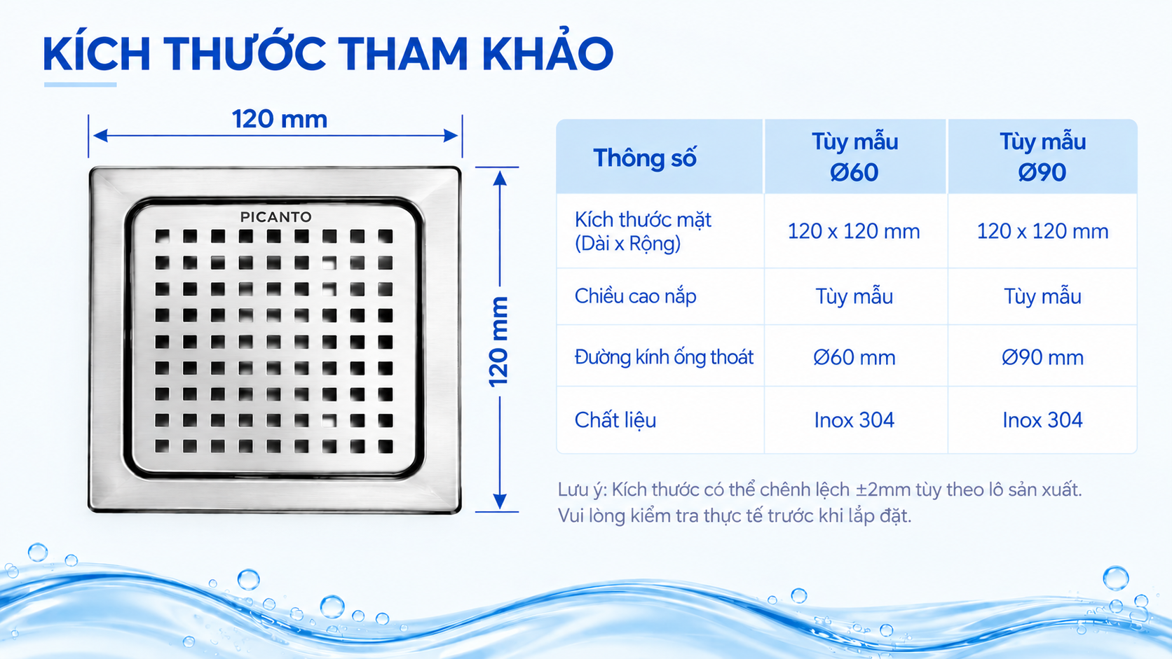 kích thước