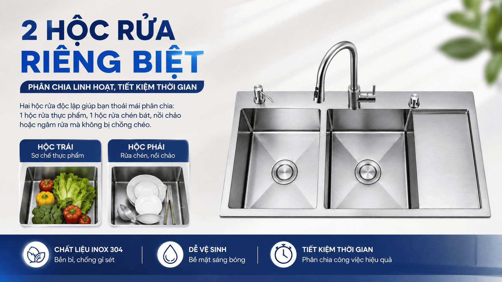 2 hộc rửa riêng biệt (1)