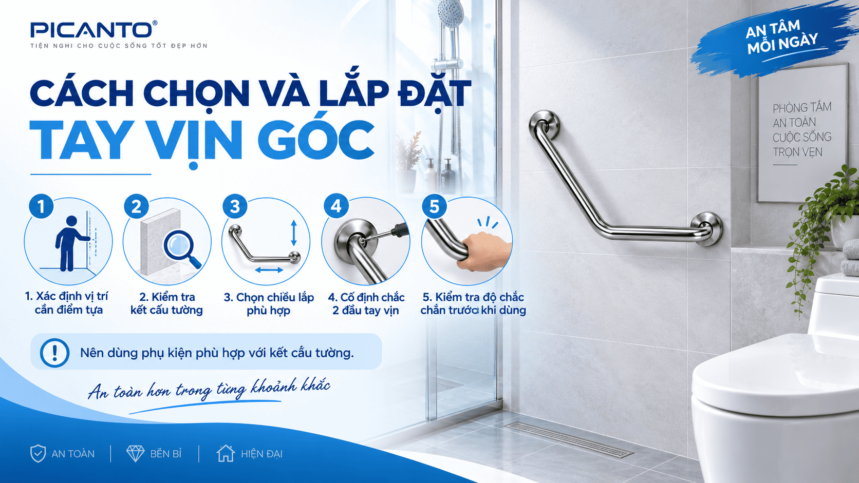 thanh tay vịn nhà tắm