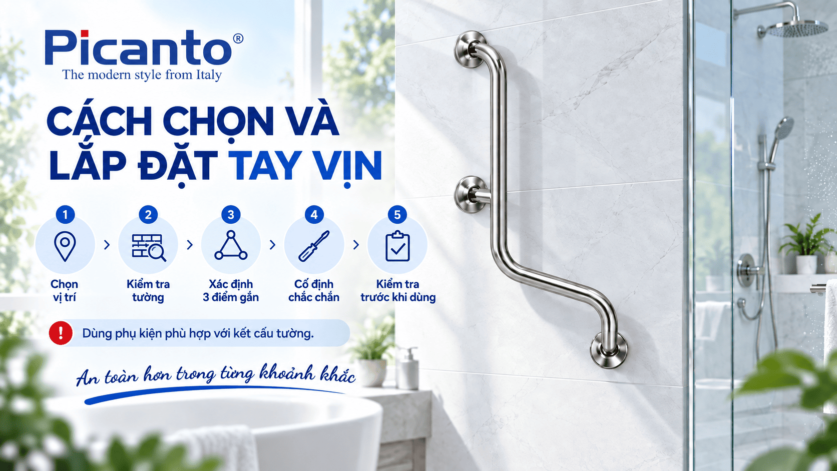 tay vịn phòng tắm
