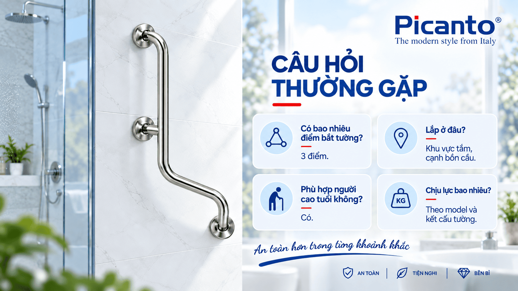 tay vịn phòng tắm