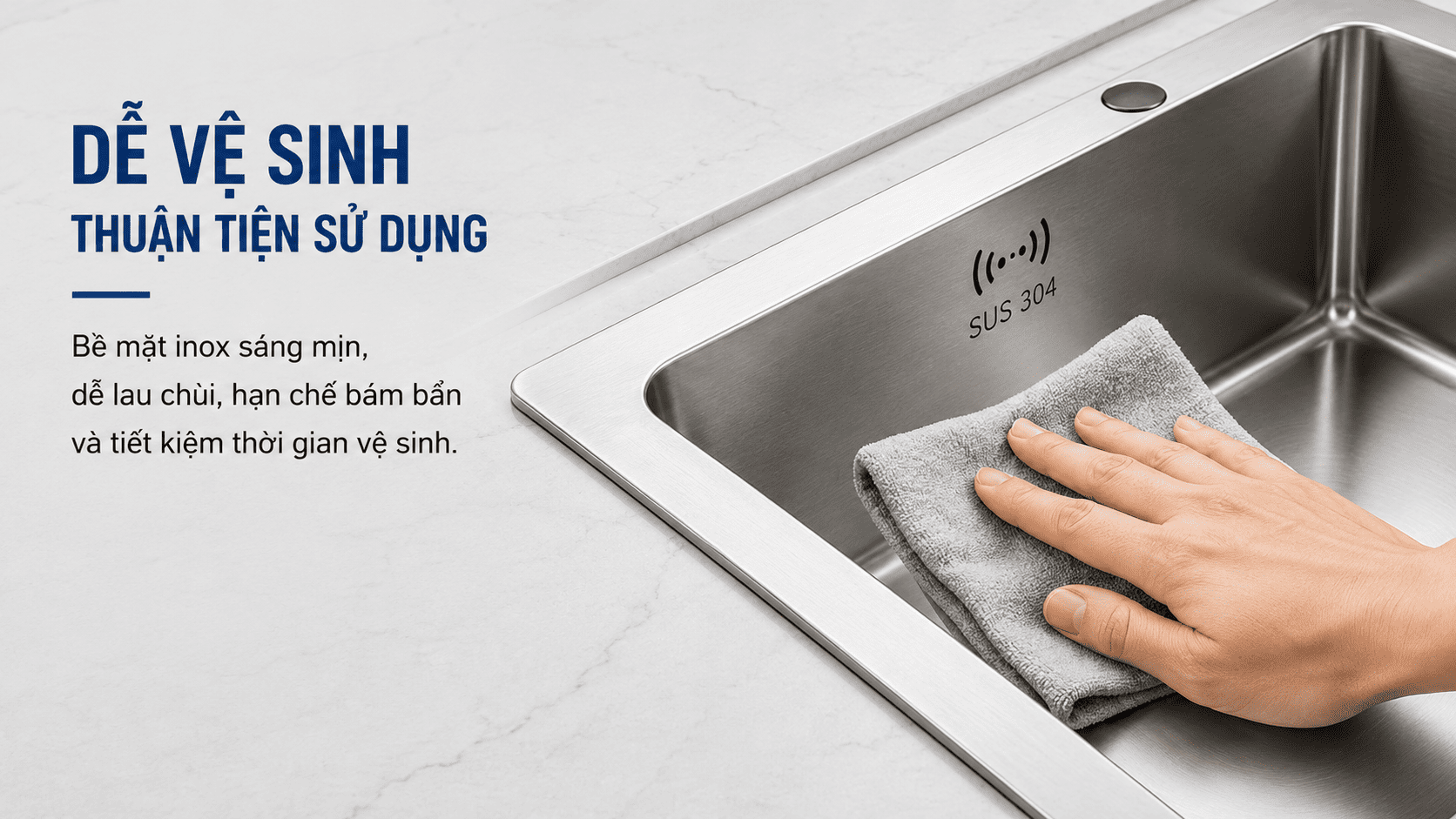 chậu dễ dàng vệ sinh