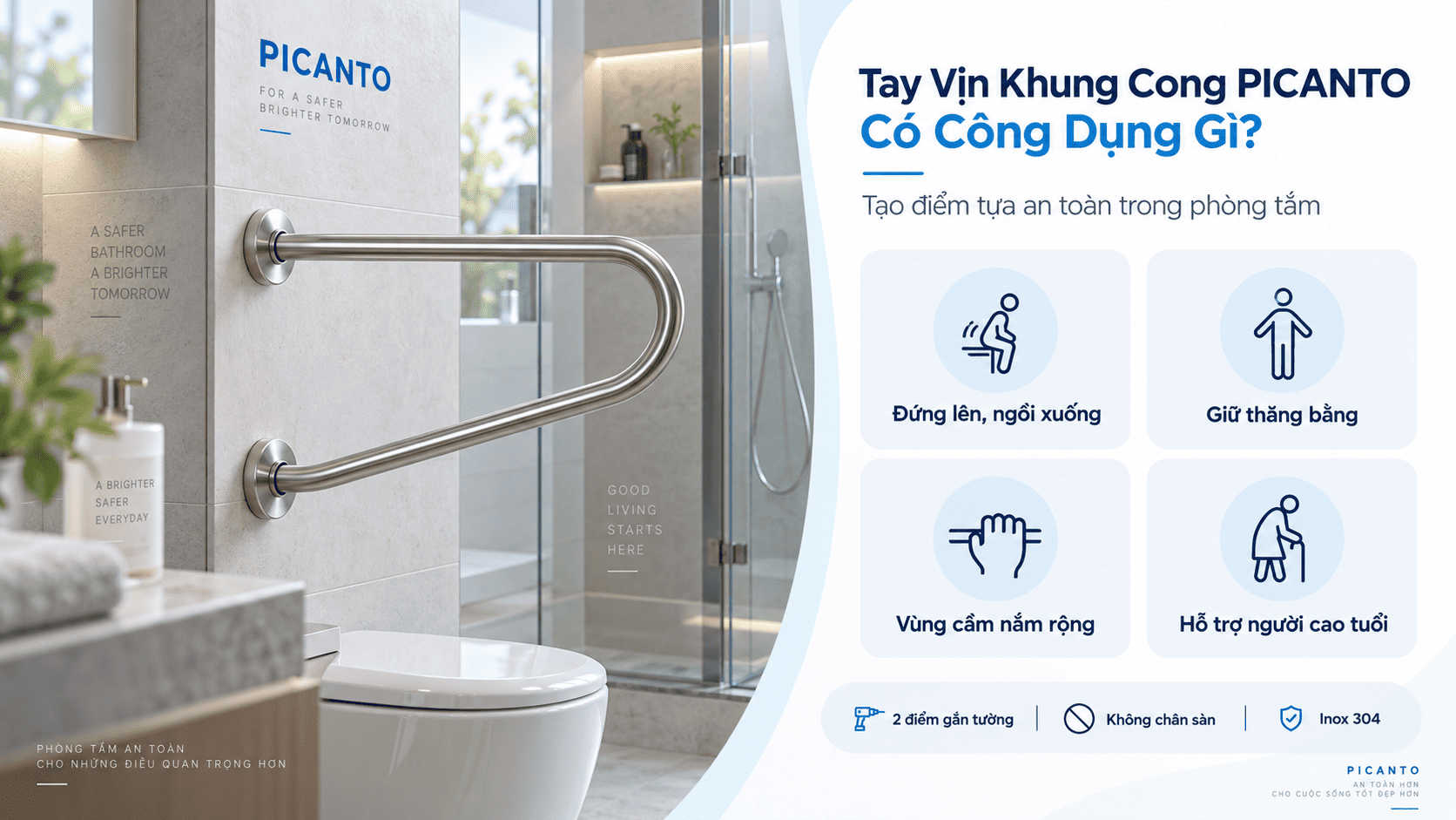 tay vịn phòng tắm