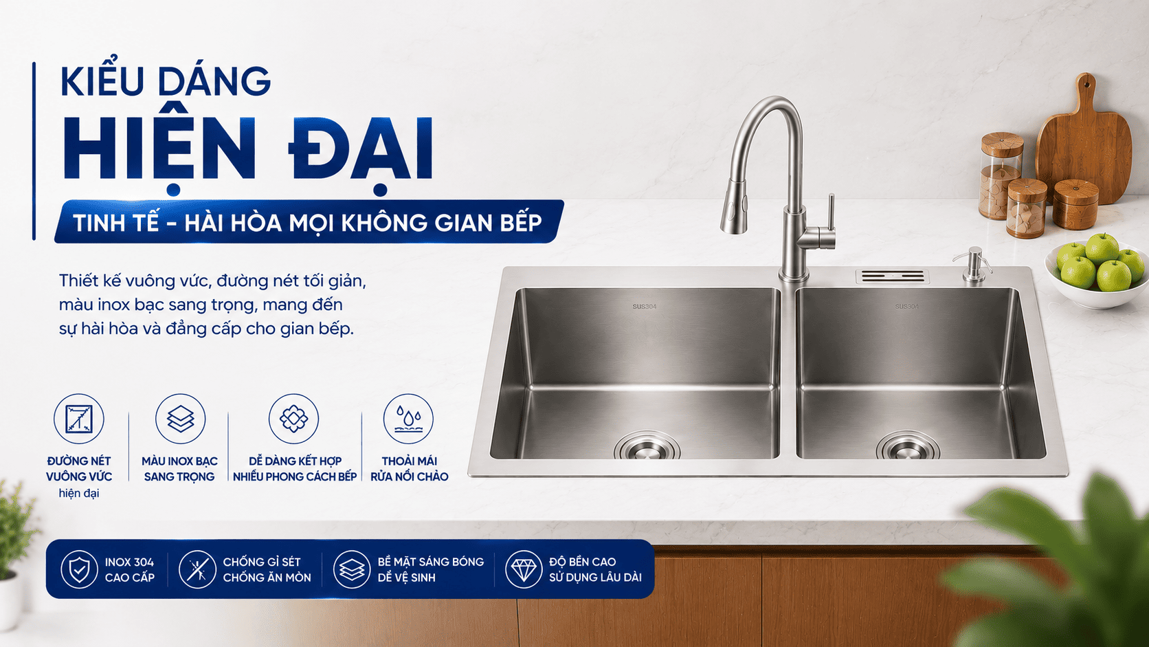 kiểu dáng hiện đại