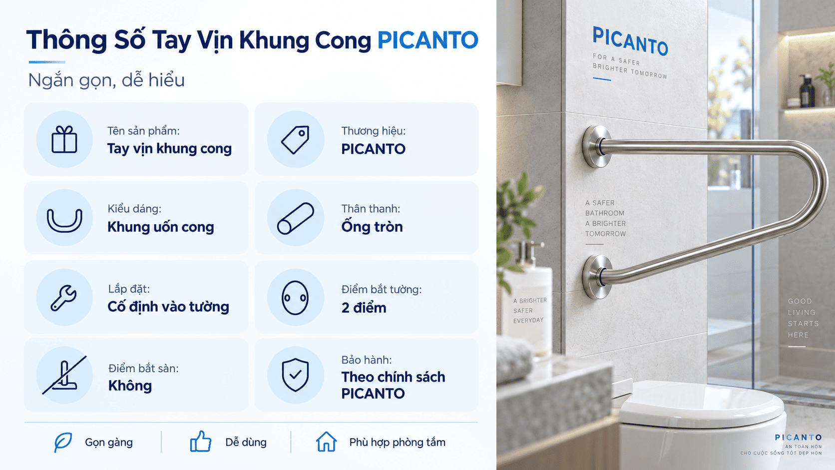 tay vịn phòng tắm