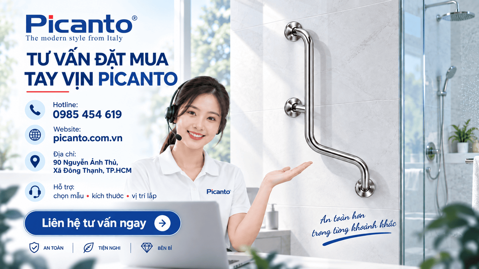 tay vịn phòng tắm
