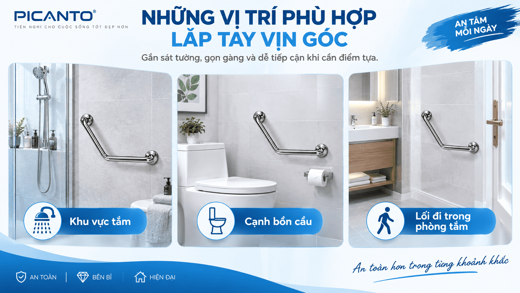 thanh tay vịn nhà tắm