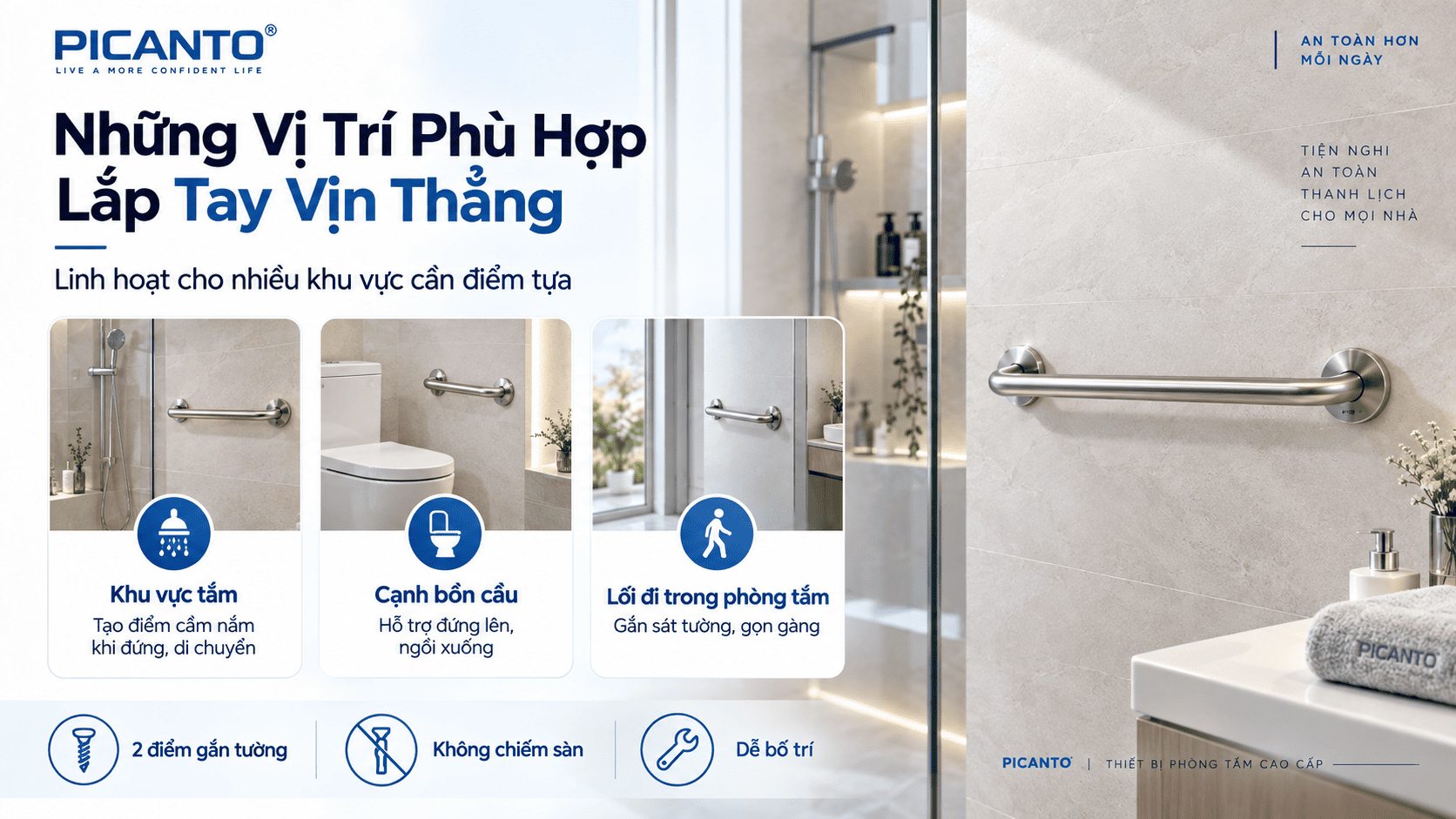 thanh tay vịn nhà tắm